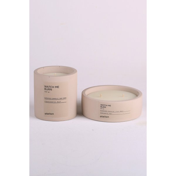 Watch Me Burn Duftkerzenset - Beige Watch Me Burn Duftkerzenset - Beige