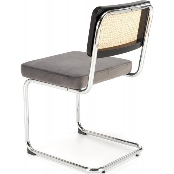 Cadeira Esszimmerstuhl 504 - Schwarz/Grau