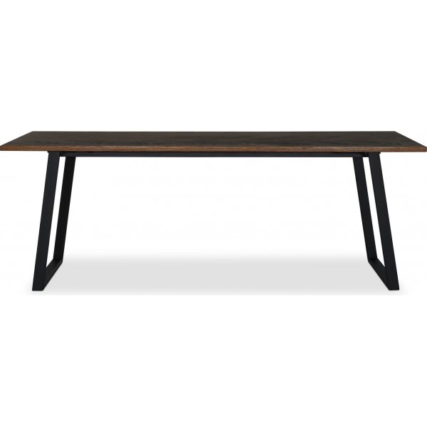 Esstisch Edge 240x90 - Fischgrte braun gebeizt