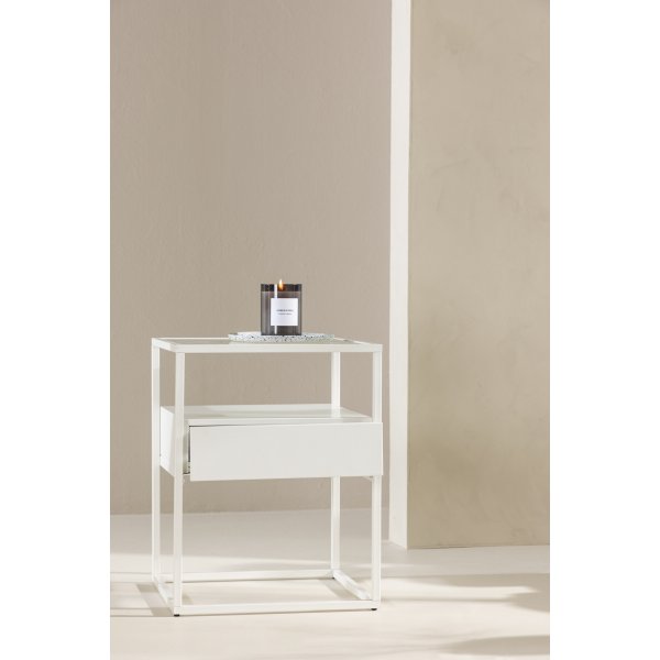 Fortaleza Beistelltisch 40 x 40 cm - Wei�