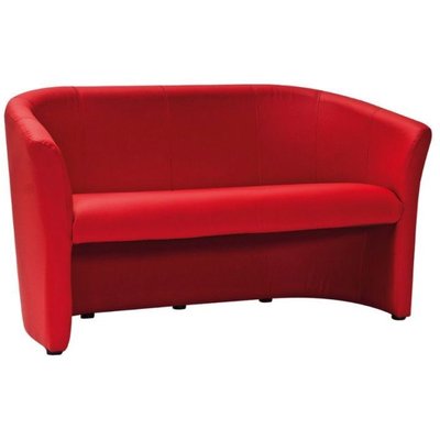 Charity 3-Sitzer-Sofa - Rot (PU)