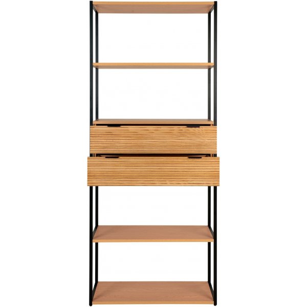 Minato Bücherregal - Esche/Schwarz Minato Bücherregal - Esche/Schwarz