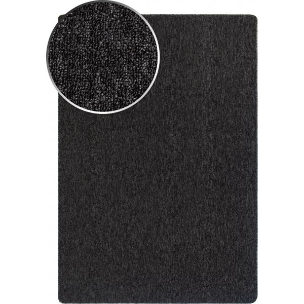 Flachgewebter Teppich Porto Anthrazit Flachgewebter Teppich Porto Anthrazit