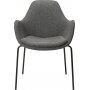 Zimmer-Sessel - Grauer Boucl