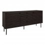 Kyoto-Sideboard - Räuchereiche/Schwarz