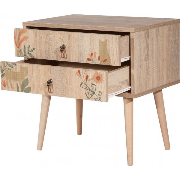 City Cat Nachttisch - Beige