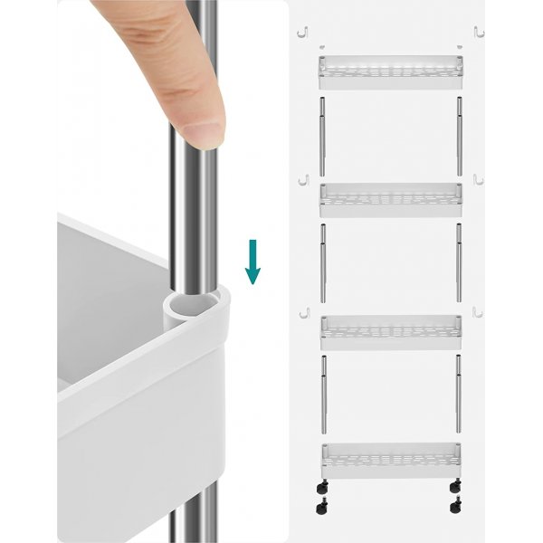 Criollo Kchenregal 83 cm - Wei