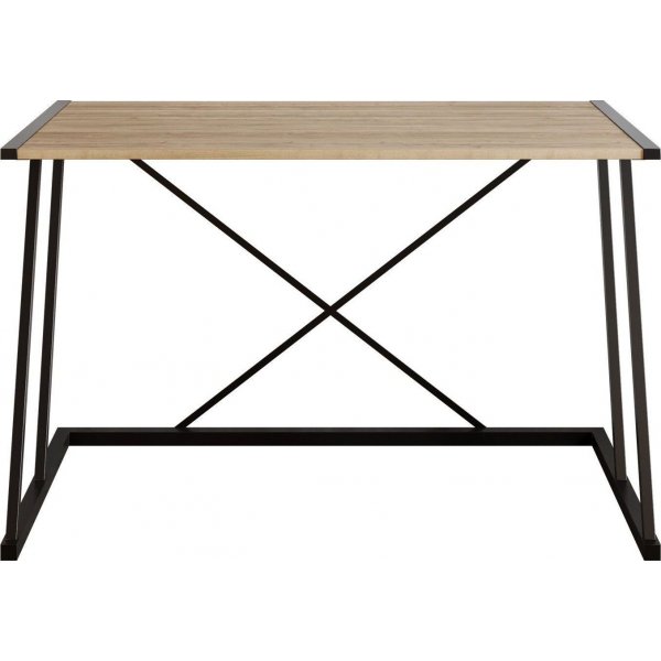 Anemon Schreibtisch 120x60 cm - Nussbaum/schwarz Anemon Schreibtisch 120x60 cm - Nussbaum/schwarz