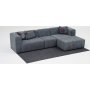 Beyza Diwansofa rechts - Grau