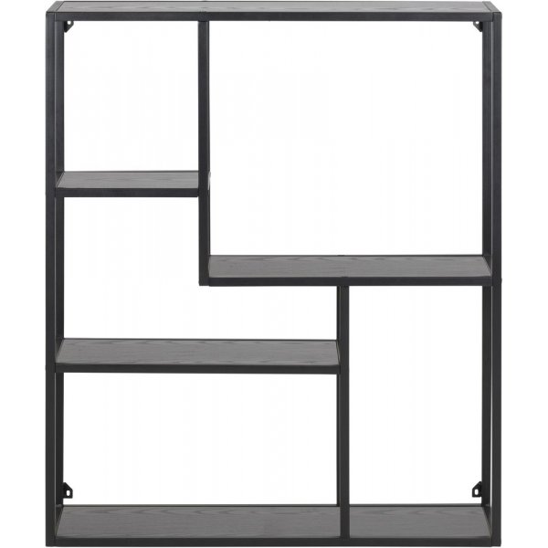 Seaford Wandregal 91 cm - Schwarz