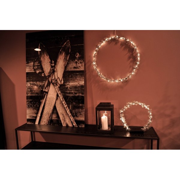 Sternenlichtkranz zu Fuß mit LED-Licht Sternenlichtkranz zu Fuß mit LED-Licht