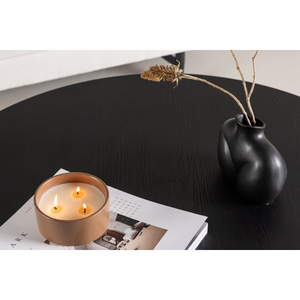 Bootcut Couchtisch 100 cm - Schwarz