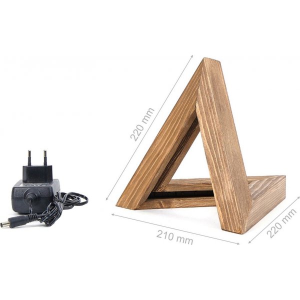 Cheops Tischlampe 2 - Braun