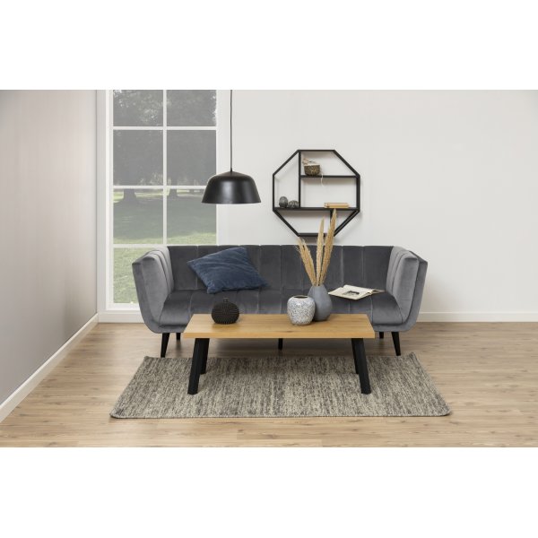 Seaford Wandregal 77 cm - Schwarz