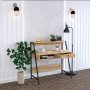 Quiztisch 100x50 cm - Eiche
