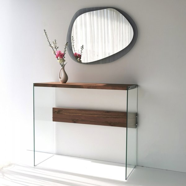 Niagara-Relieftisch 91 x 37 cm - Nussbaum Niagara-Relieftisch 91 x 37 cm - Nussbaum