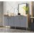 Gewagtes Sideboard - Saphir-Eiche/Anthrazit