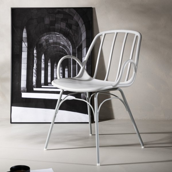 Esszimmerstuhl Dyrön - Hellgrau Esszimmerstuhl Dyrön - Hellgrau