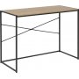 Seaford Schreibtisch 100 cm - Eiche/schwarz