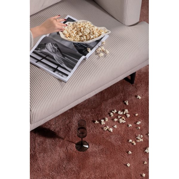 Lawson-Teppich - Pinke Viskose-Optik Lawson-Teppich - Pinke Viskose-Optik