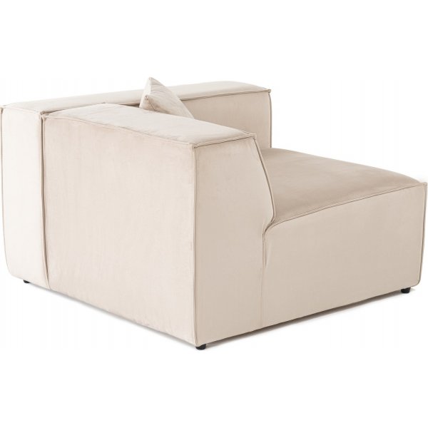 Lora Eckmodul rechts - Creme Lora Eckmodul rechts - Creme