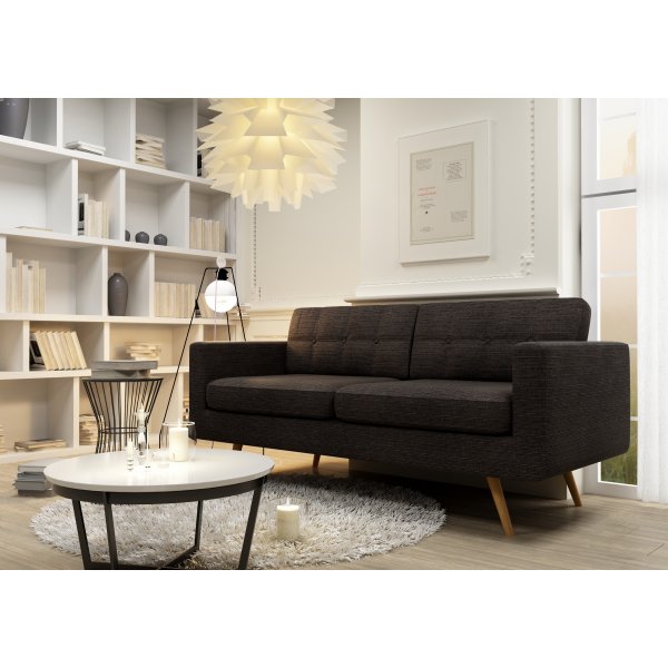 Stella 3-Sitzer-Sofa - frei whlbare Farbe!
