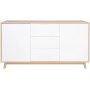 Copenhagen Sideboard - Weiß/natur