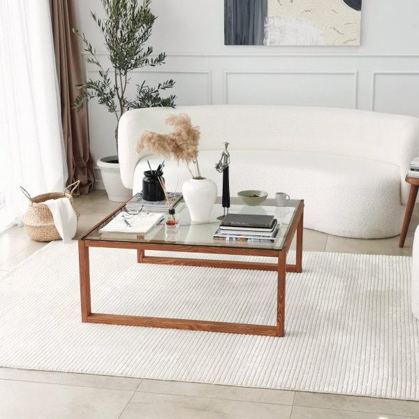 Via Couchtisch 90 x 90 cm - Holz Via Couchtisch 90 x 90 cm - Holz