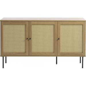 Dubai Sideboard - Eiche/Kunstrattan