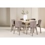 Esstisch Copenhagen mit 6 Sthlen Astoria - Beige/Weiwsche + 4.00 x Mbelfe