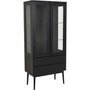 Ekeberg Vitrine - Schwarz + Fleckentferner fr Mbel