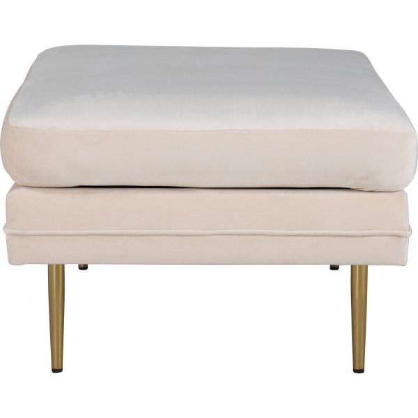 Savanna Pouf - Beige Samt Savanna Pouf - Beige Samt