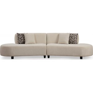 Perry 4-Sitzer-Sofa 300 cm - Creme