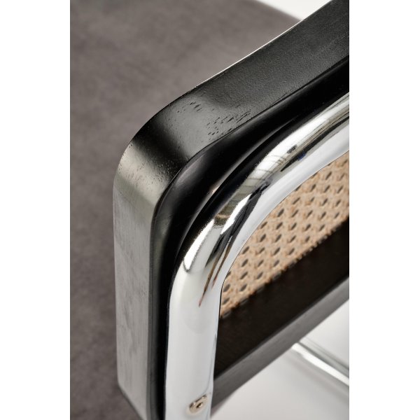 Cadeira Esszimmerstuhl 504 - Schwarz/Grau
