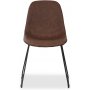 Atlantic Schlittenstuhl - Brown Vintage PU