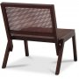 Rizz Loungesessel - Mahagoni / Rattan + Mbelfe