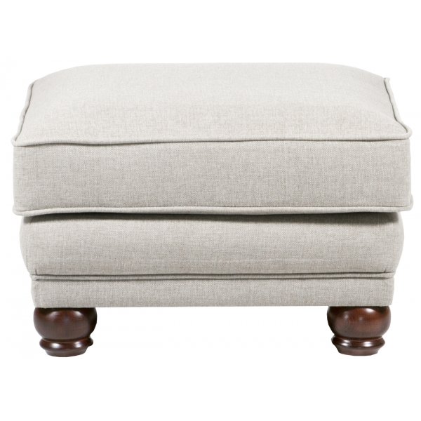 Gustaf Fußhocker - Optionaler Stoff Gustaf Fußhocker - Optionaler Stoff