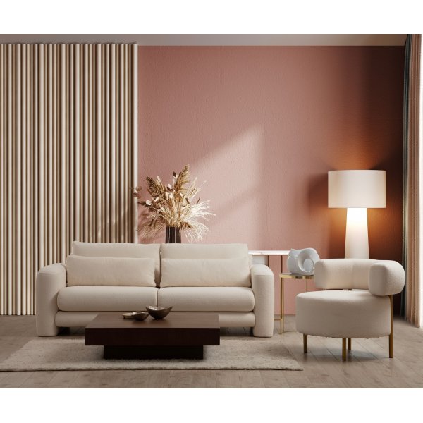 Suzy 2-Sitzer-Sofa - Creme Suzy 2-Sitzer-Sofa - Creme