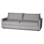 Alaska-graues 3-Sitzer-Schlafsofa