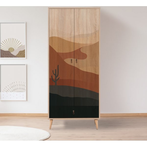 City Desert Kleiderschrank - Beige City Desert Kleiderschrank - Beige