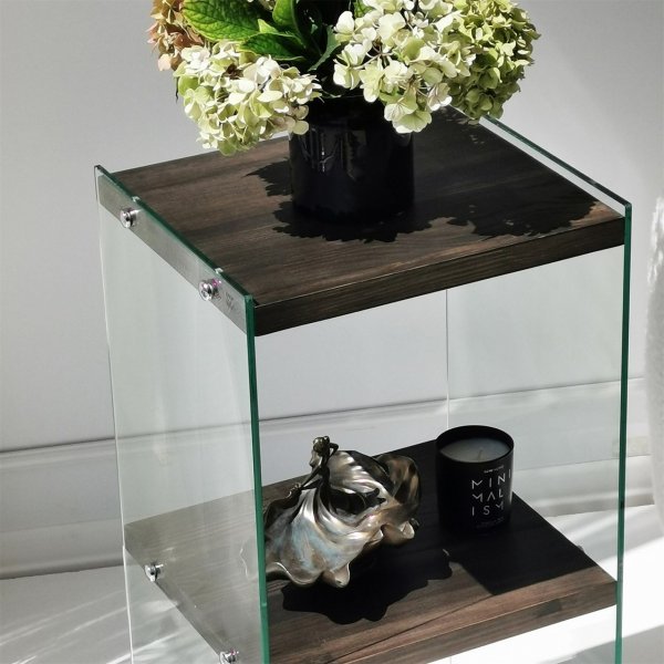 Niedriges Aqua-Bücherregal - Anthrazit Niedriges Aqua-Bücherregal - Anthrazit