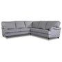 Howard Deluxe Ecksofa - Grau + Fleckentferner fr Mbel
