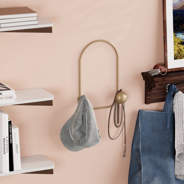 Frosch-Kleiderbgel - Gold