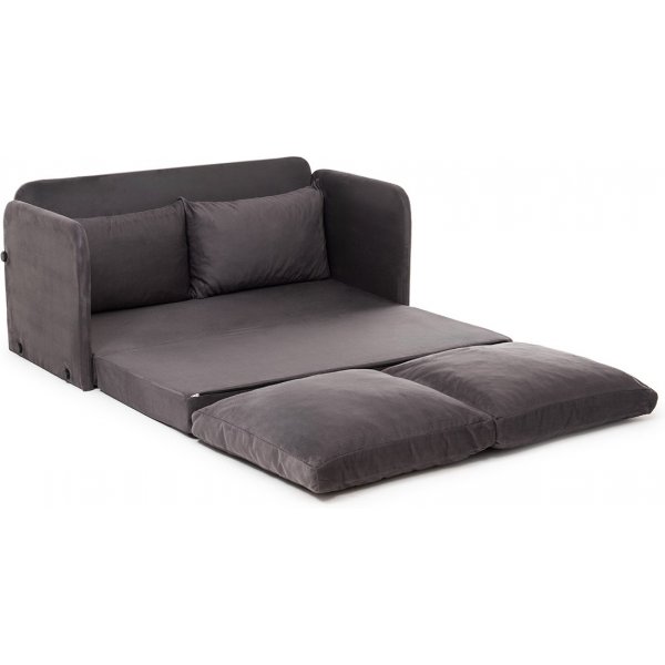 Saga 2-Sitzer-Schlafsofa - Grau Saga 2-Sitzer-Schlafsofa - Grau