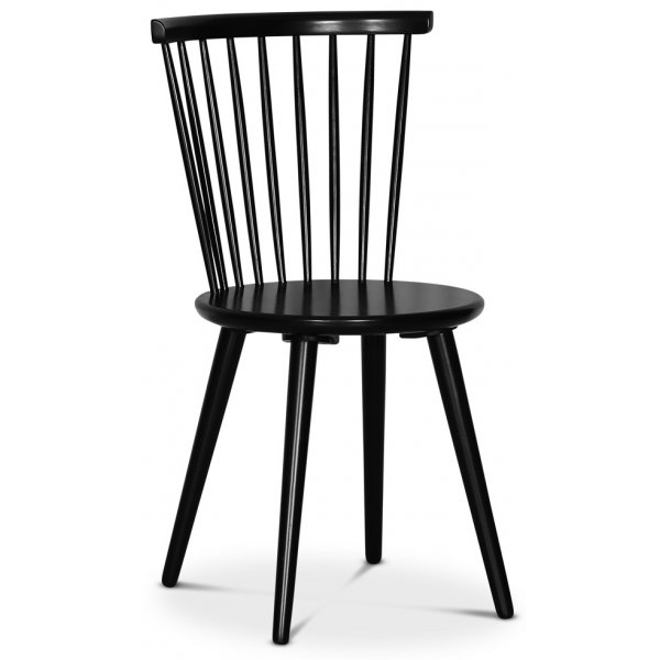 Lebensmittelgruppe Fr; Fr Klapptisch in Whitewash mit 4 schwarzen Castor Rohrsthlen