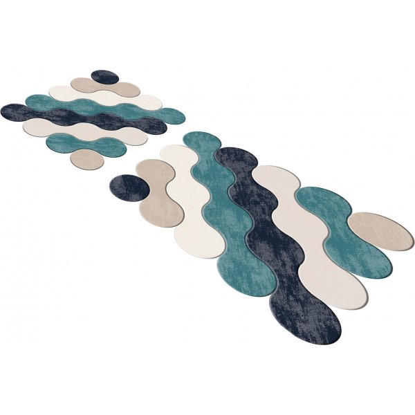 Badematte Dots - Blau Badematte Dots - Blau