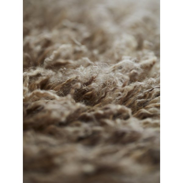 Dylan-Wollteppich - Beige