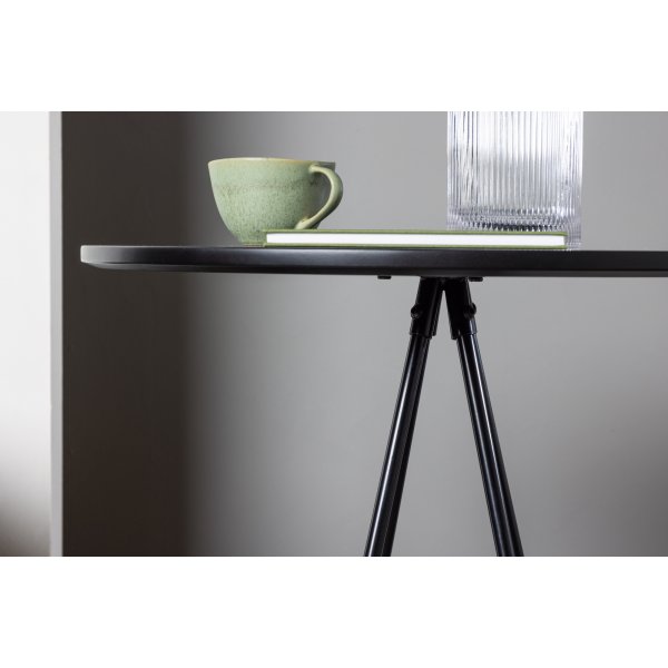 Bistro-Stehtisch 60 cm - Schwarz