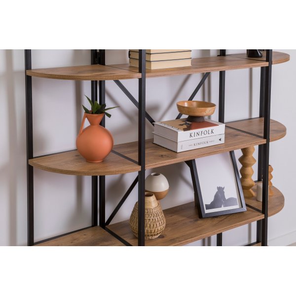 Signa B�cherregal - Kiefer/Schwarz