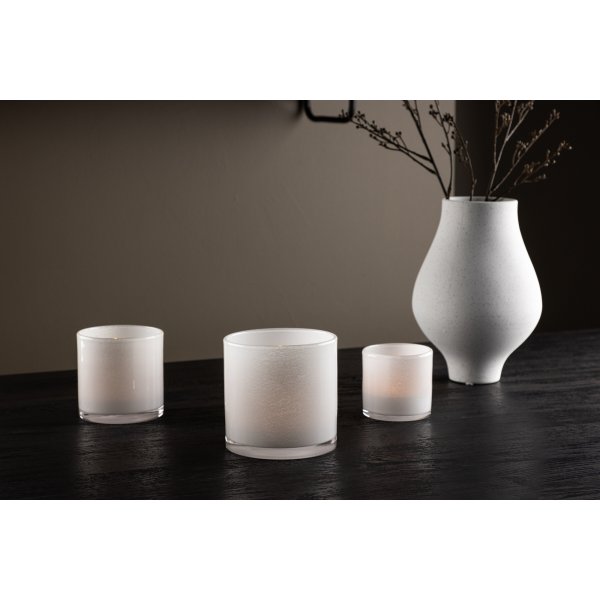 Glora Laterne Ø12 cm - Weiß Glora Laterne Ø12 cm - Weiß